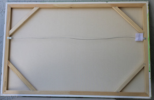 "Swan Splash" Original Acrylic Painting by Sheryl Lee