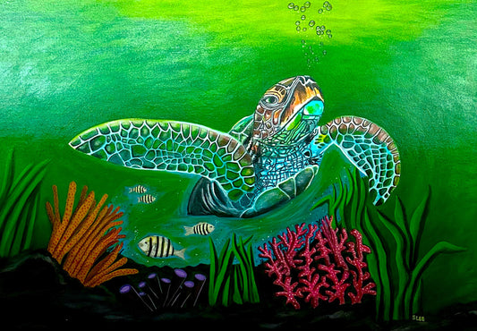 Sea Turtle Rising